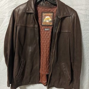 Wilson’s Mens leather coat size L